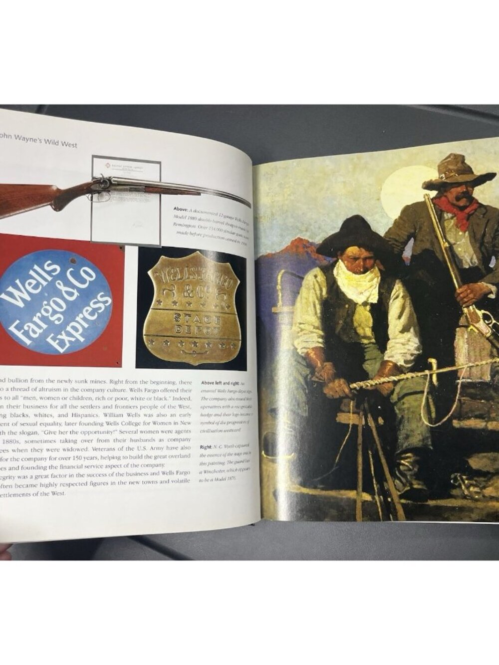 John Wayne's Wild West : An Illustrated History of Cowboys, Gunfights, Weapons, - Picture 6 of 9